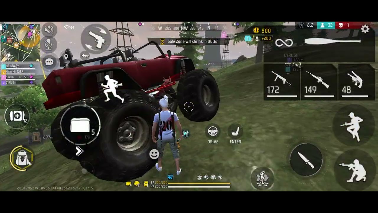 Free fire ma aa gaya hacar 