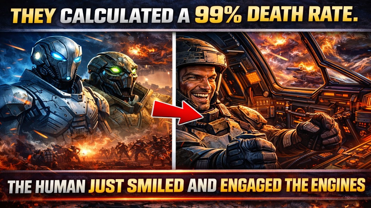 They Calculated a 99% Death Rate. The Human Just Smiled and Engaged the Engines |HFY| SCI FI
