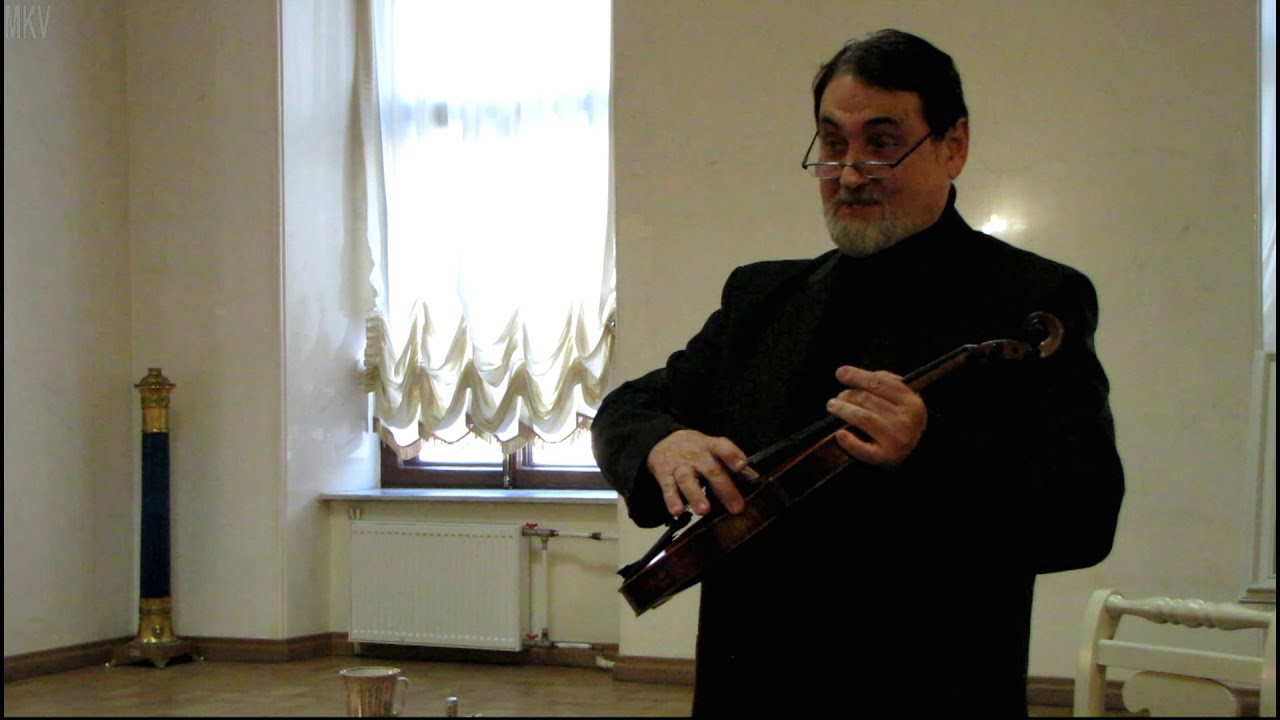 Лекция-концерт Владимира Якименко «Секреты скрипки, о которых вам ещё никто не рассказывал» 09.08.19