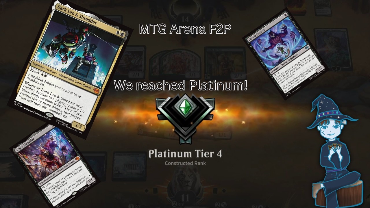 Magic The Gathering Arena | Free to Play We reached Platinum!