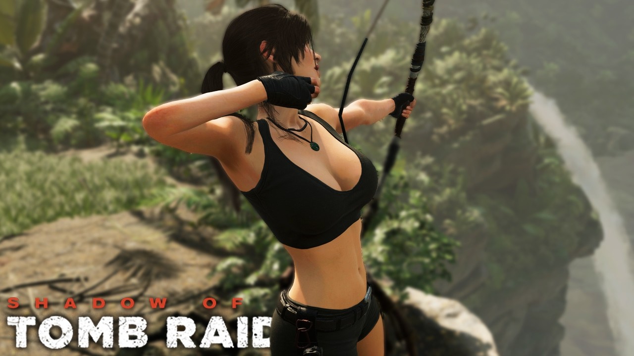 Lore-accurate Lara Croft, not the Netflix version