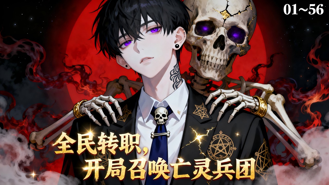 《全民轉職，開局召喚亡靈兵團》為護妹妹周全，我墮入死靈之道！獻祭半生壽命換來亡靈大軍！當骷髏王為我開路！血霧中我劍指蒼天：這一世，我要欺我者永墮地獄！！#动漫 #動漫 #國漫#anime #動漫解說