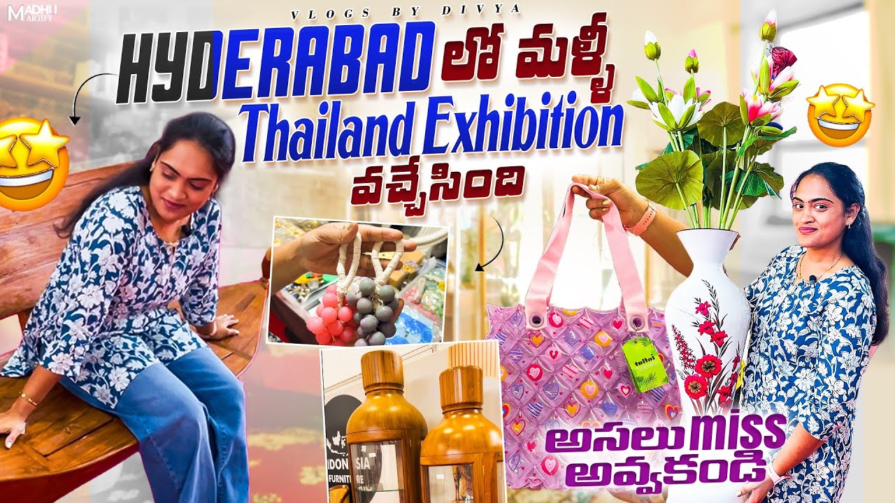 Thailand Exhibition Is BACK in Hyderabad! 😍 Don&rsquo;t Miss This | New Stalls & Collections