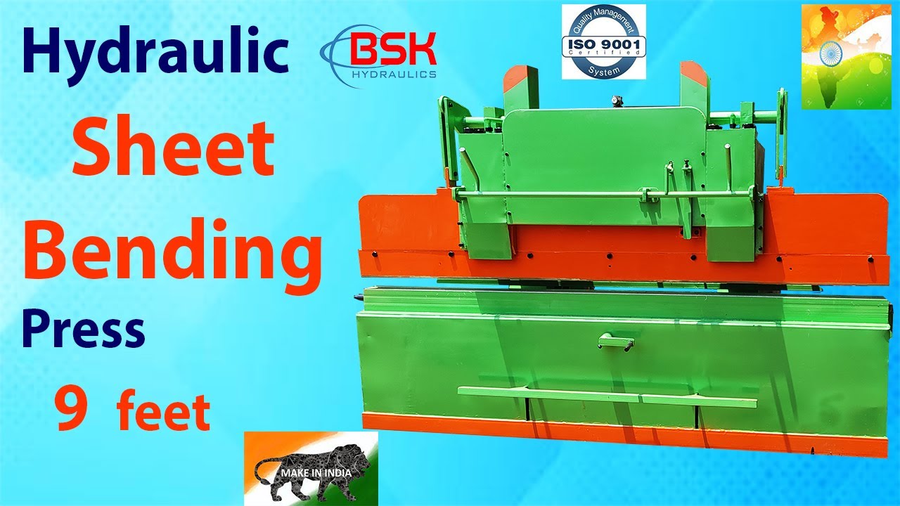 Hydraulic bending press! Sheet bending machine! +91-9859410002, 9872361193