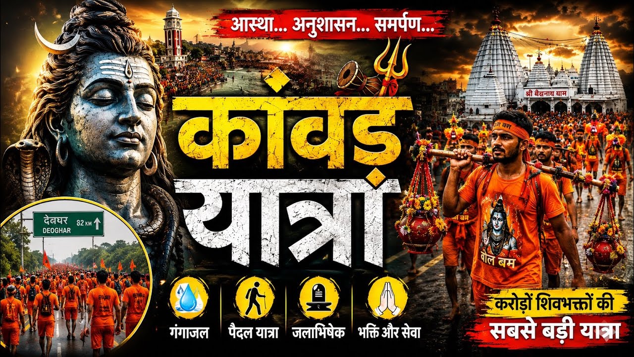 The Complete History of the Kanwar Yatra | Why Do Millions of Shiva Devotees Travel Every Year? | Netflix Style Documentary