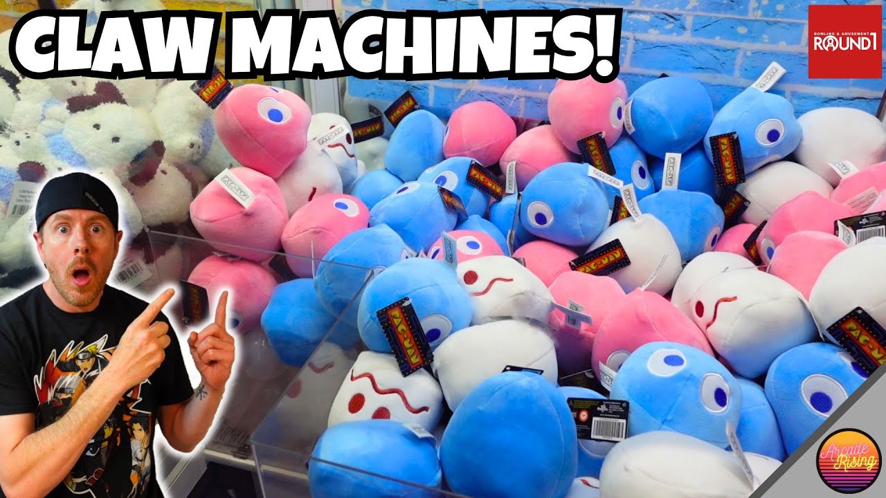 DOUBLE WINS! On New Claw Machine Set Up at Round 1