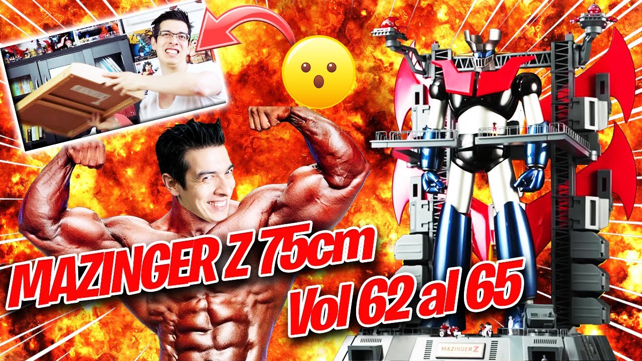 ✅ MAZINGER Z de 75cm 🦾HACHETTE/SALVAT PARTES 62 al 65 Unboxing & Armado en Español