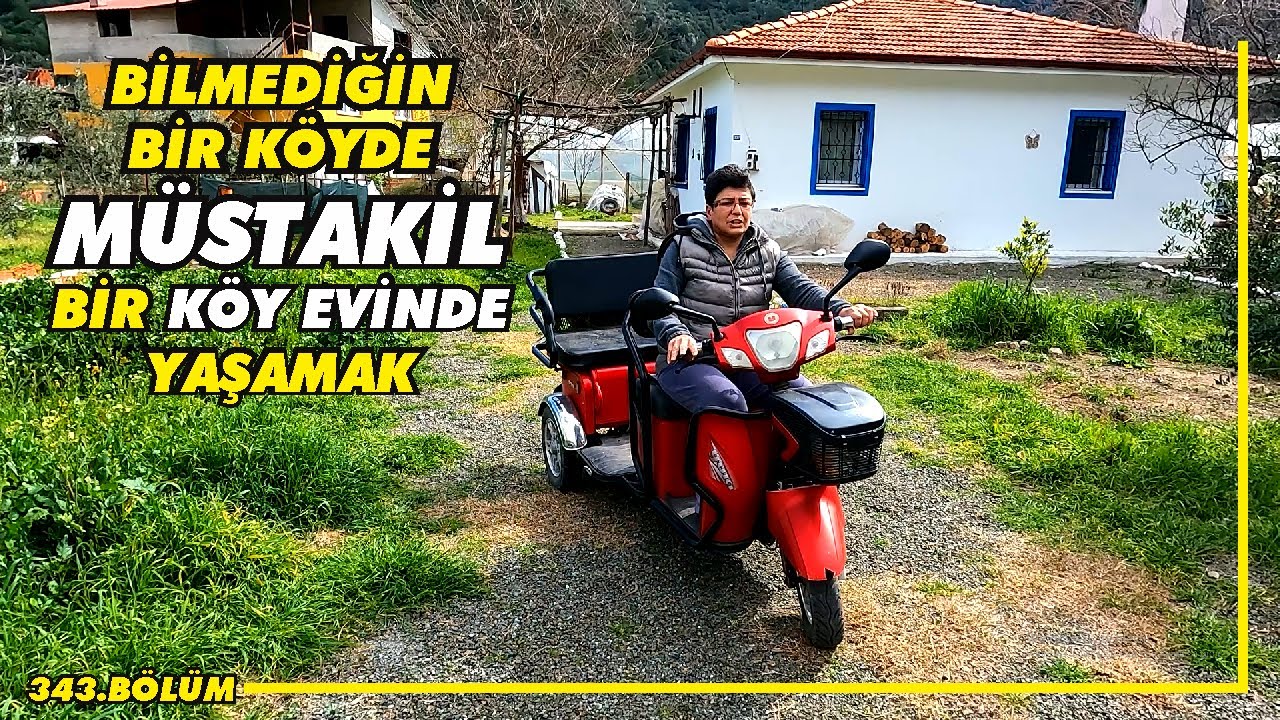 Tek başına KÖY HAYATI yaşayan o kadın. 