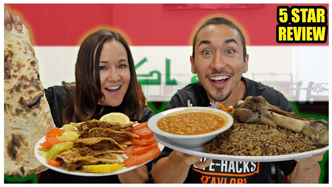 Eating At The BEST Reviewed IRAQI Restaurant In Los Angeles... (5 STARS WOW)