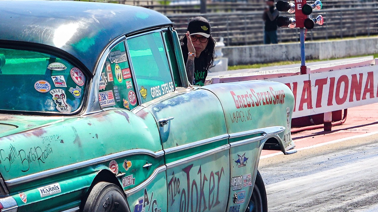 Wild Ride in a 1957 Pontiac Chieftain 