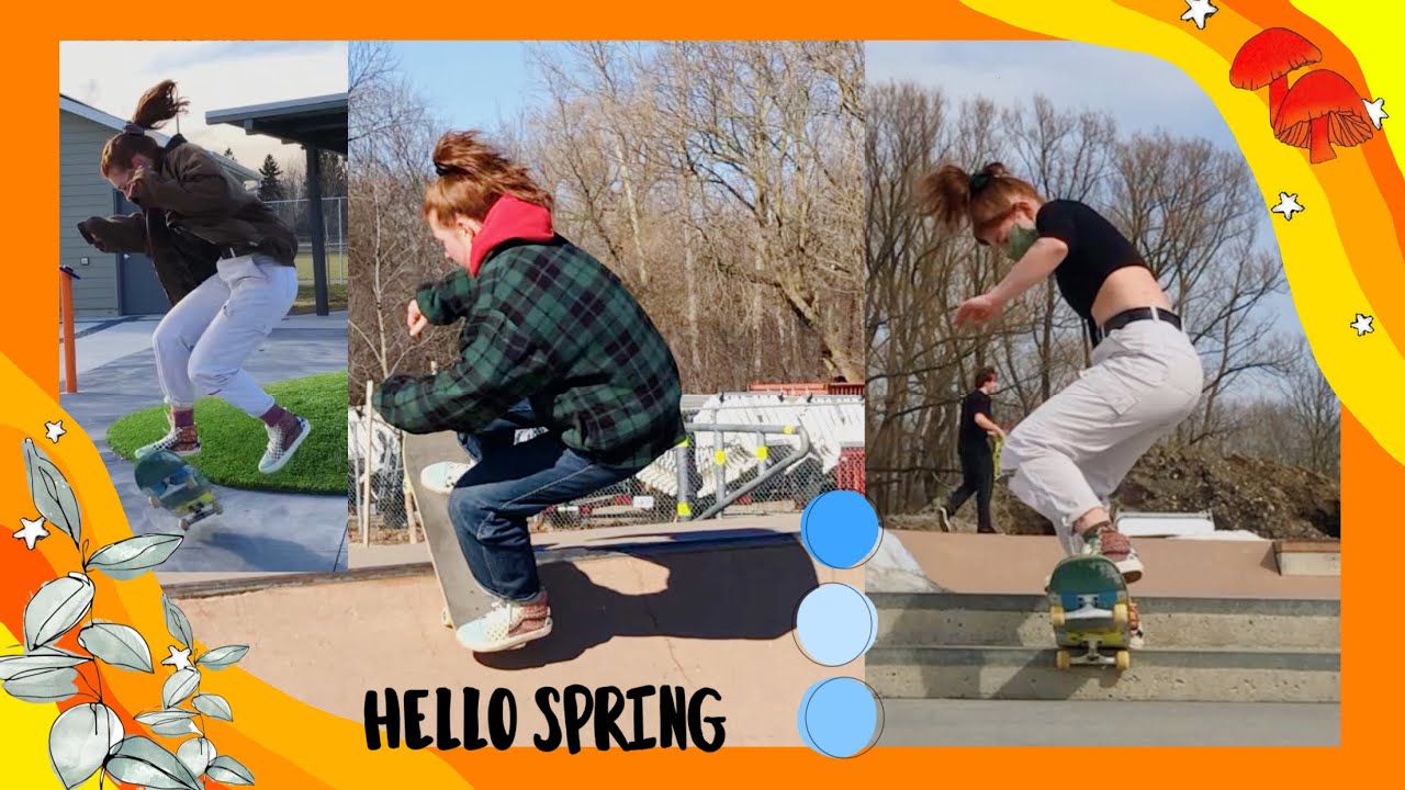 Skate Update - Skating through the winter / spring & working on improvement!