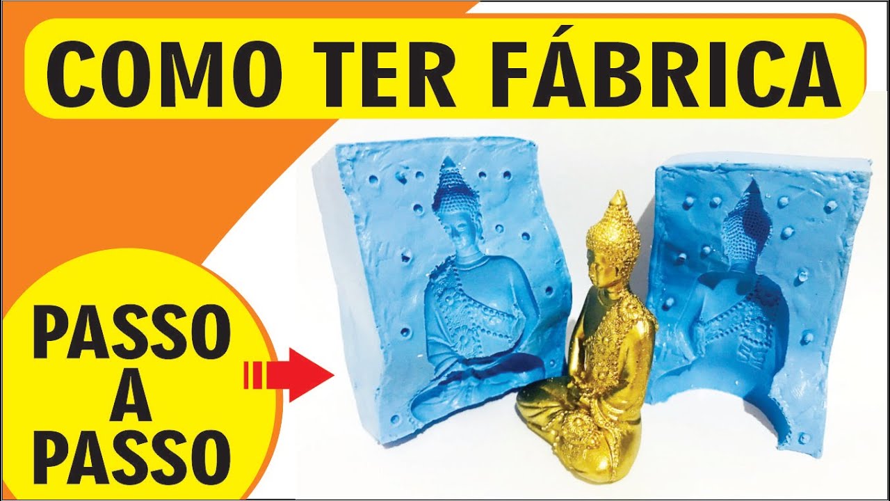COMO FAZER FORMAS DE SILICONE como ter fábrica de estátuas de gesso ou resina passo a passo ideias