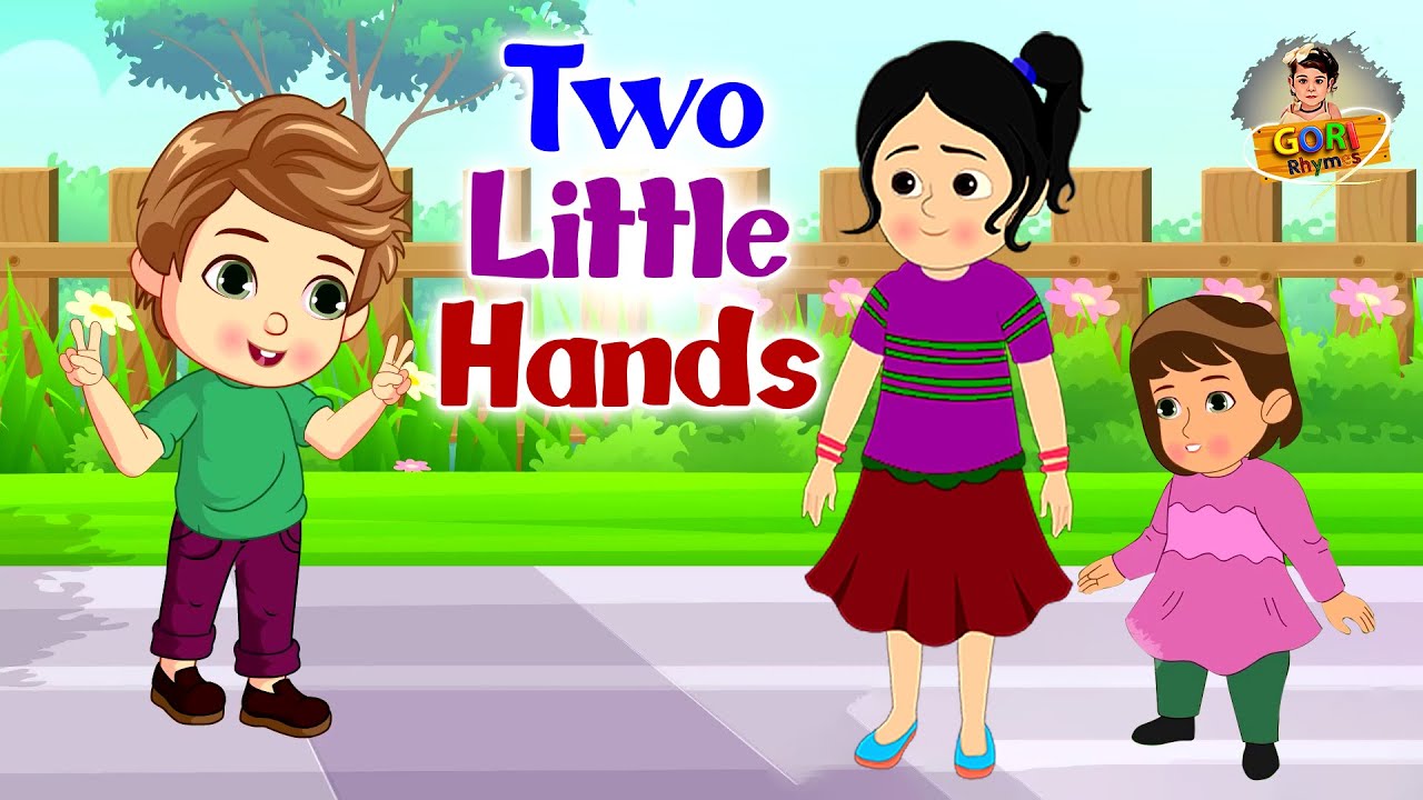 Two Little Hands To Clap Clap Clap Rhyme | Nursery Rhymes & English Kids Songs | Gori Rhymes