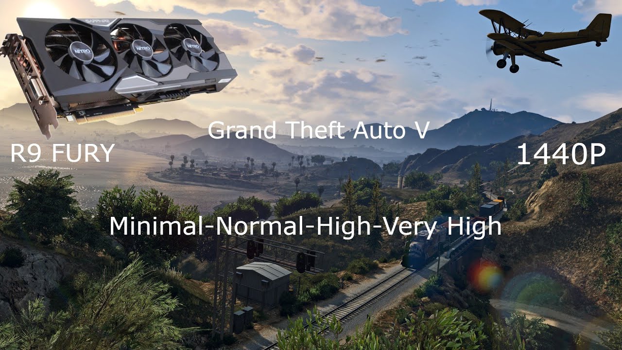 Like Butter! Sapphire Amd Radeon R9 Fury Nitro | GTA 5 - 1440P All Presets