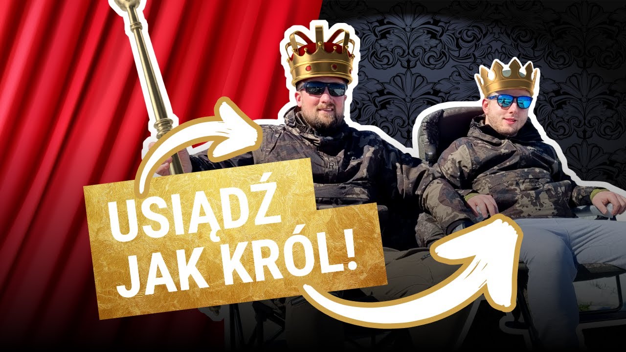 Fotele wędkarskie dla Wymagających | Karpiowy Tron do 1000 PLN 👑 | Prezentacja @OfficialNashTackle 🎣