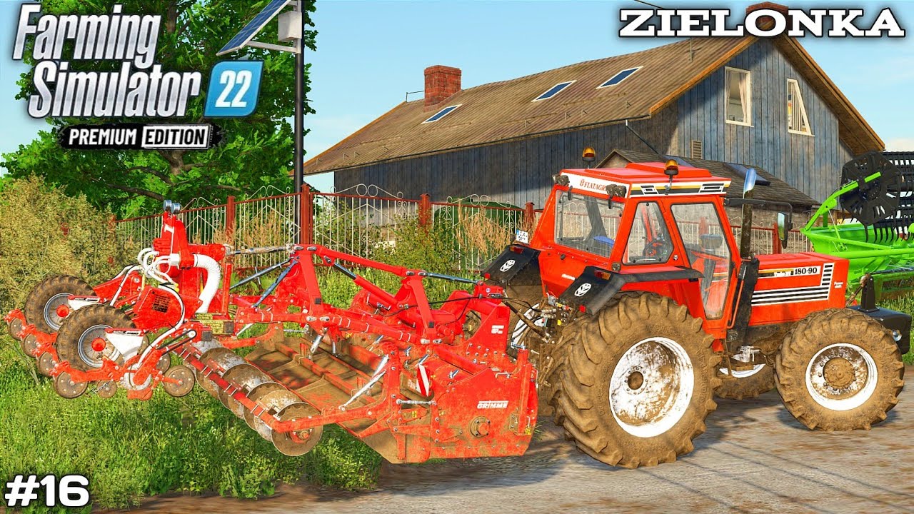 Parsnips Soil and Make a Grass Bales | Farming Simulator 22 Zielonka Premium Edition Episode #16