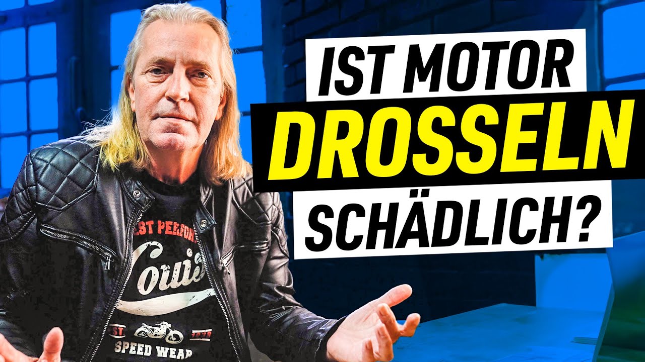 MOTOR DROSSELN &ndash; schadet das dem Motorrad?