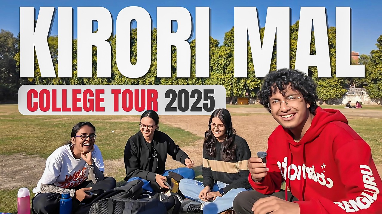 Kirori Mal College Campus Tour 🥳  (2025) ┃ With College President 💫