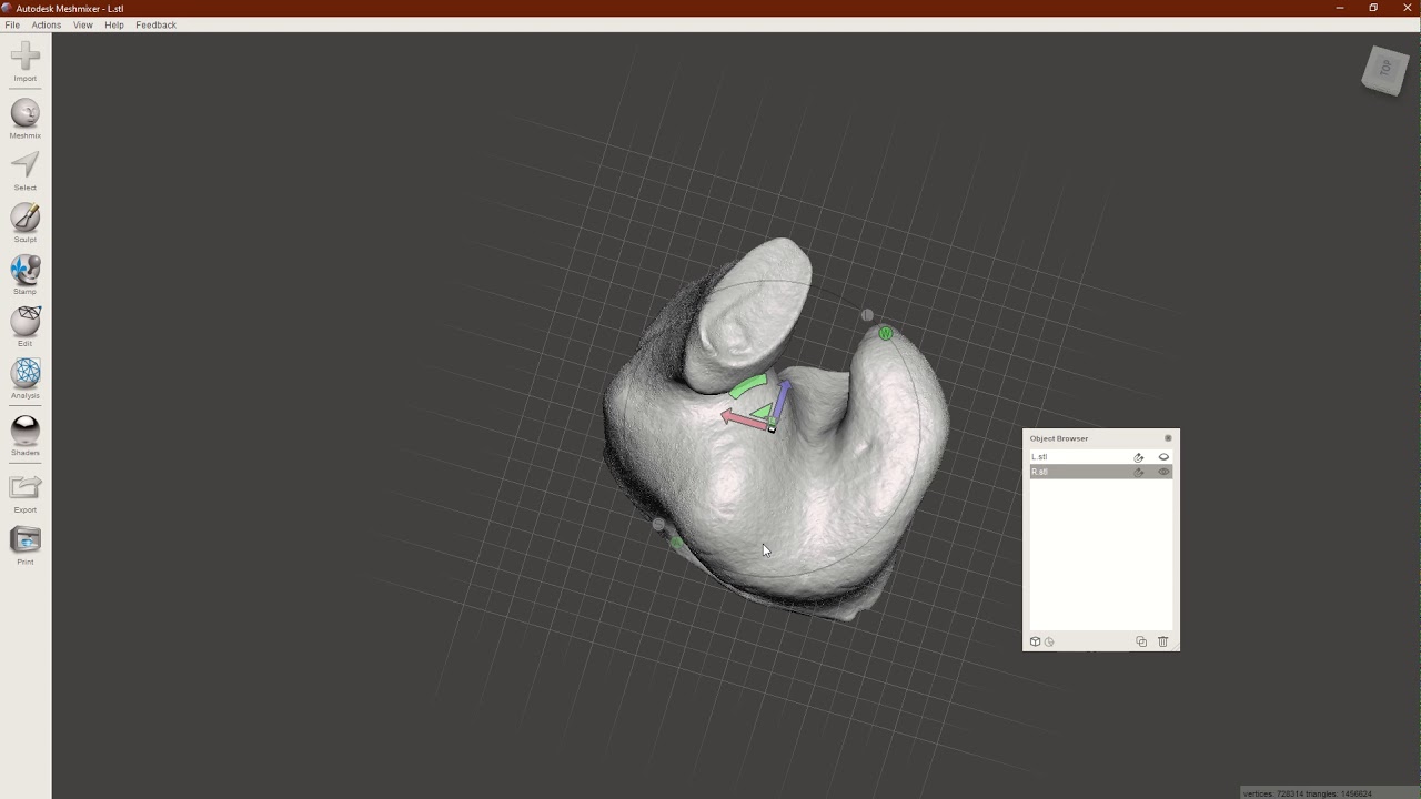 3D Modeling In Ear Monitors with MeshMixer