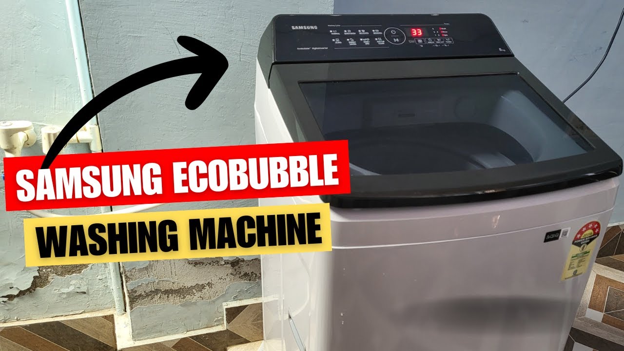 Samsung Ecobubble Washing Machine