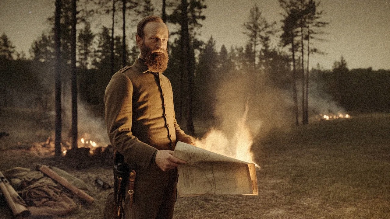 Secret Map That Sherman Burned To Win