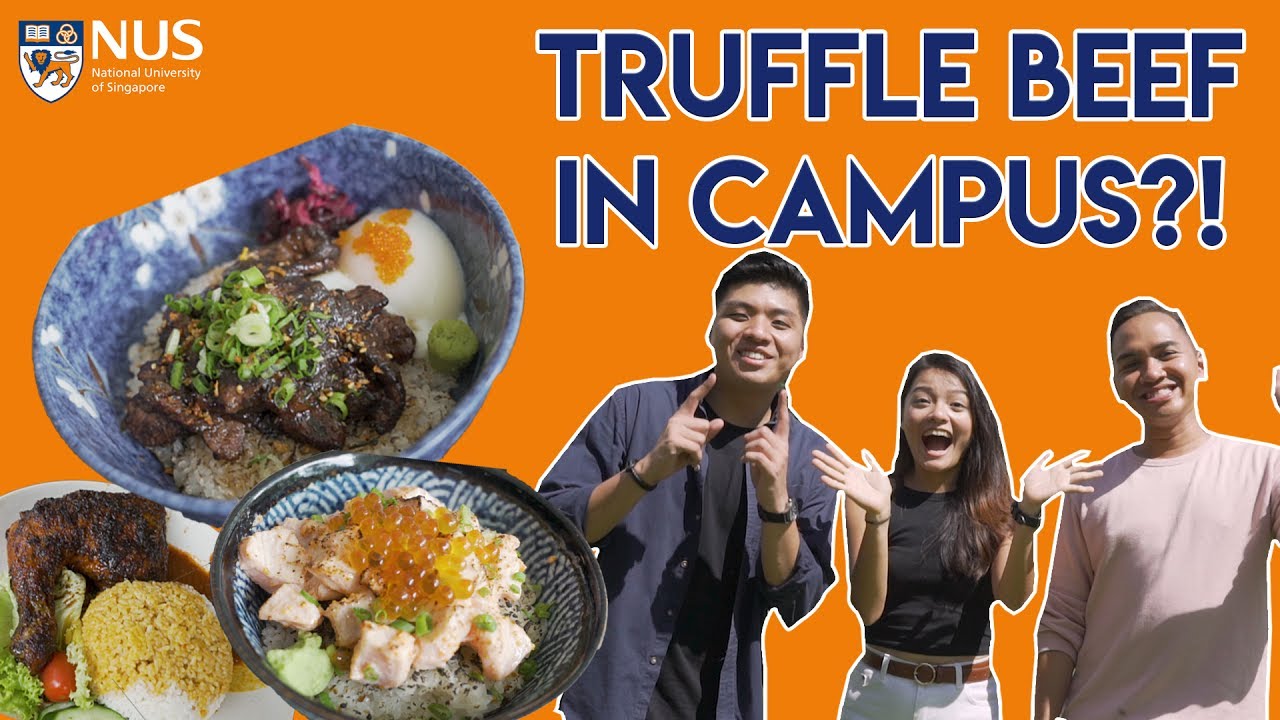 SEARCH FOR THE BEST UNI FOOD: NATIONAL UNIVERSITY OF SINGAPORE | TSL Vlogs