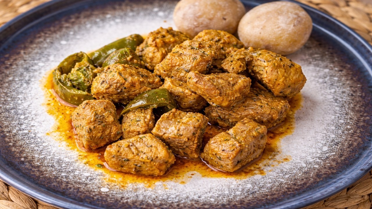 👉 Carne Fiesta Canaria con Papas Arrugadas | Receta Tradicional Fácil