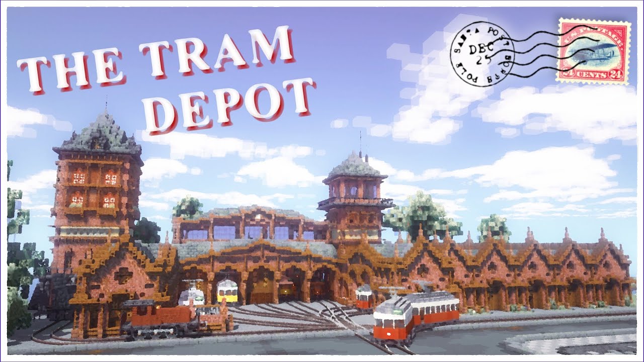 How I Improved Public Transport /// Minecraft Tram Depot