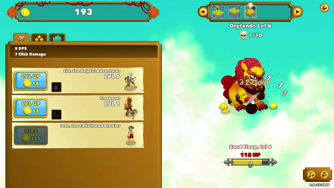 Clicker heroes