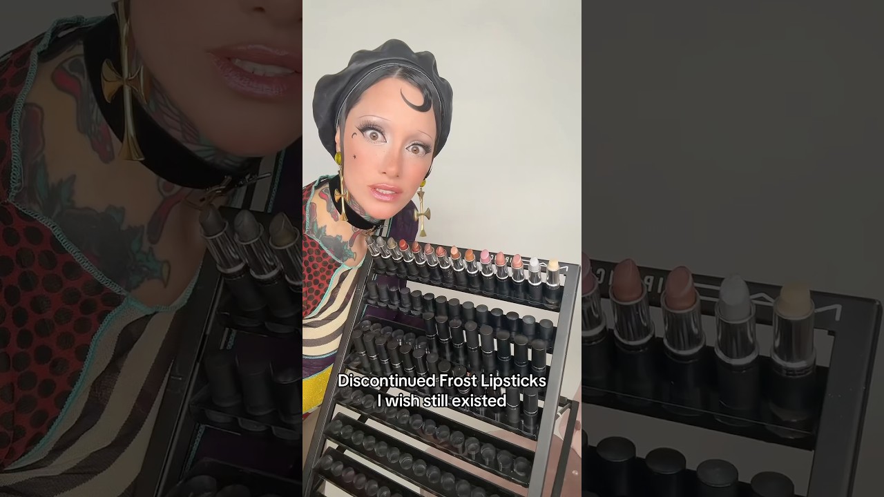 Discontinued Frost Lipsticks I wish still existed! #vintagemakeup #lipstick ​⁠@maccosmetics