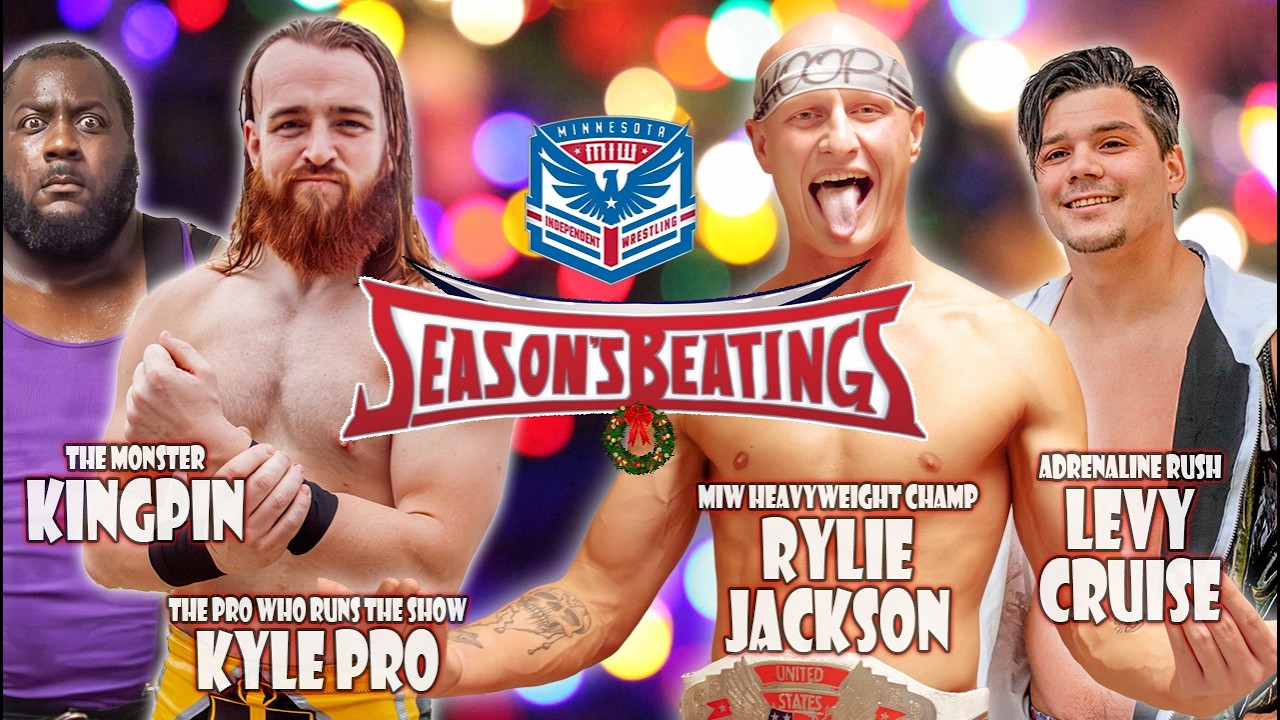 Minnesota Independent Wrestling, Pro & Kingpin vs. Jackson & Cruise, Chanhassen, MN 12/13/25
