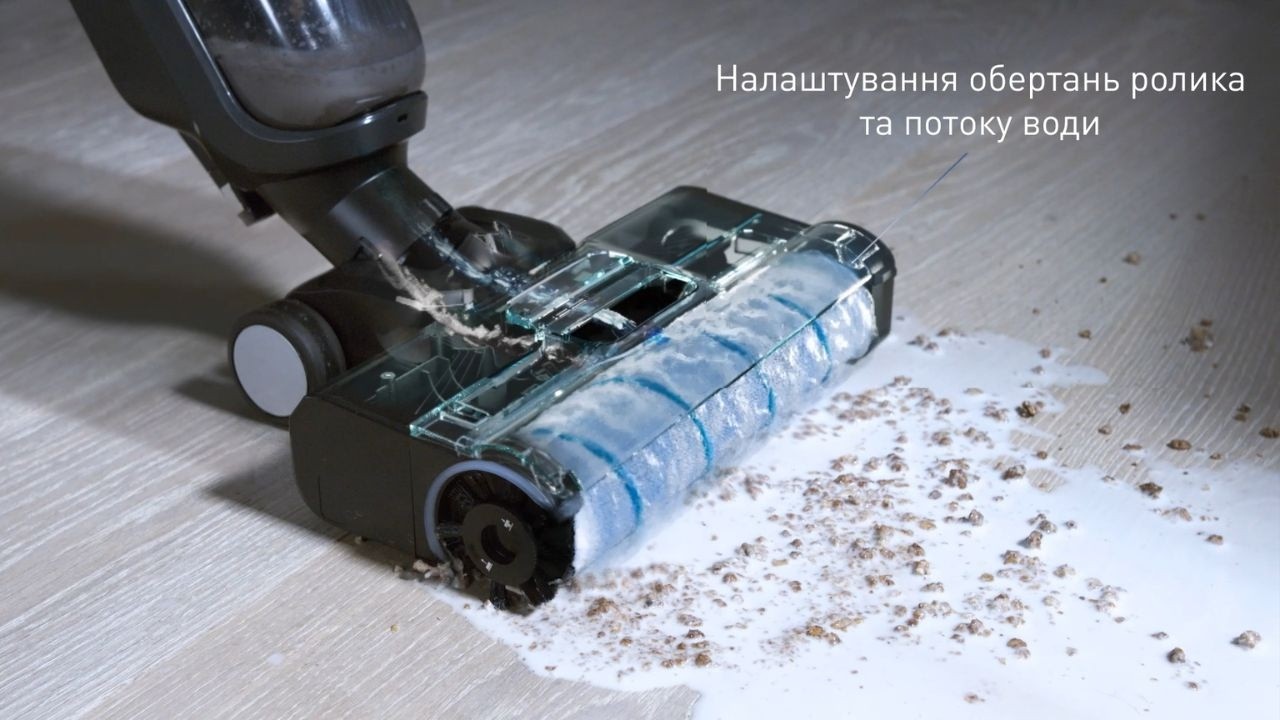 Перший миючий акумуляторний пилосос X-CLEAN 4 від Rowenta!