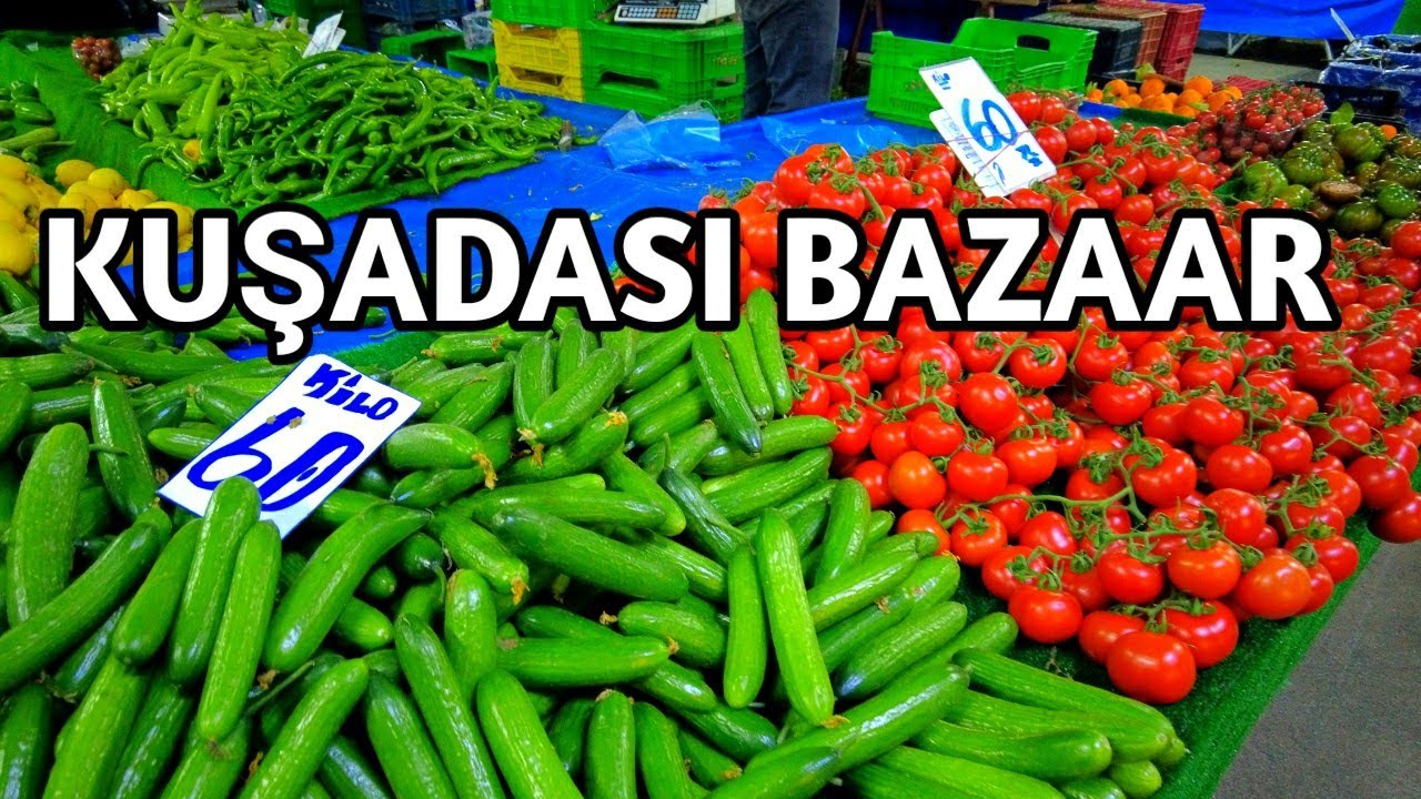 KUŞADASI İKIÇEŞMELIK MAHALLESI | KUŞADASI BAZAAR | 6 January 2026 | Walking Tour | 4k UHD 60fps 