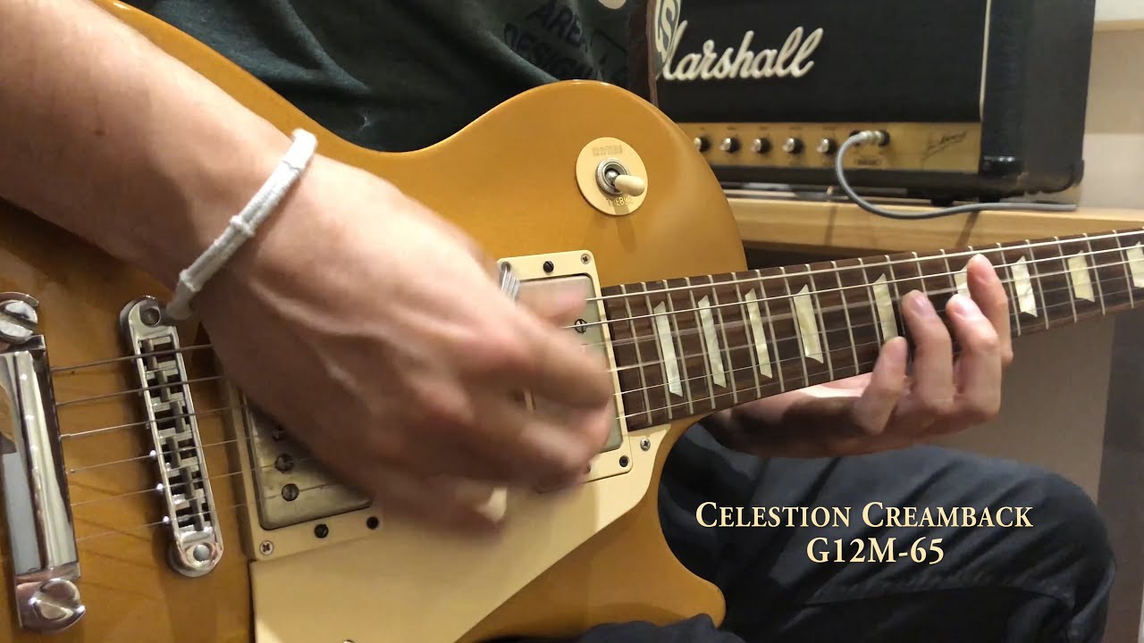 Celestion Creamback G12M-65 Vs Greenback G12M-25 Round 1 - Marshall Jcm 800 2204