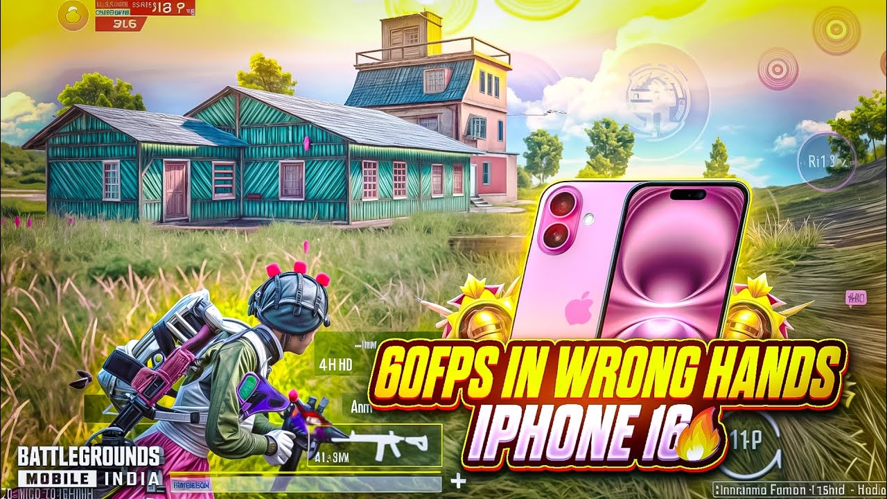 60 FPS in Wrong Hands 😈 | In Iphone 16 ‼️