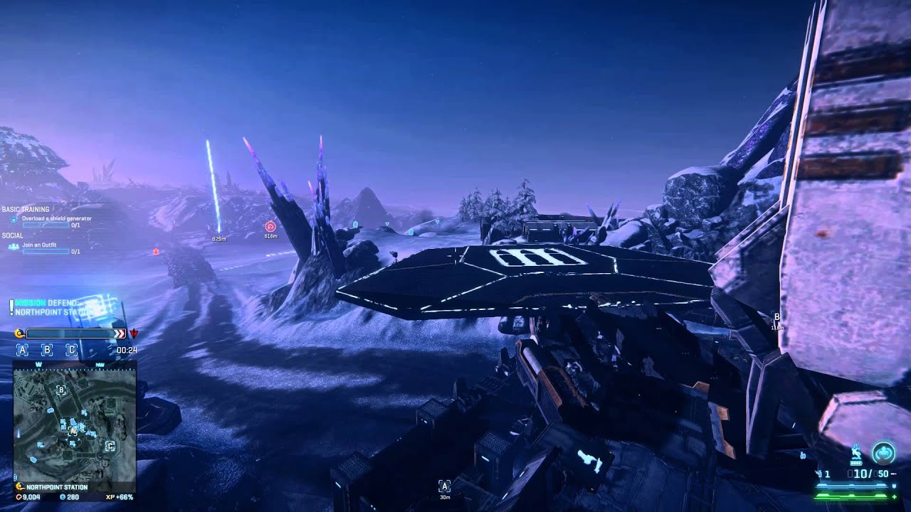 Awesomeside 2 - Esamir Stalker Gameplay (Planetside 2 Gameplay)
