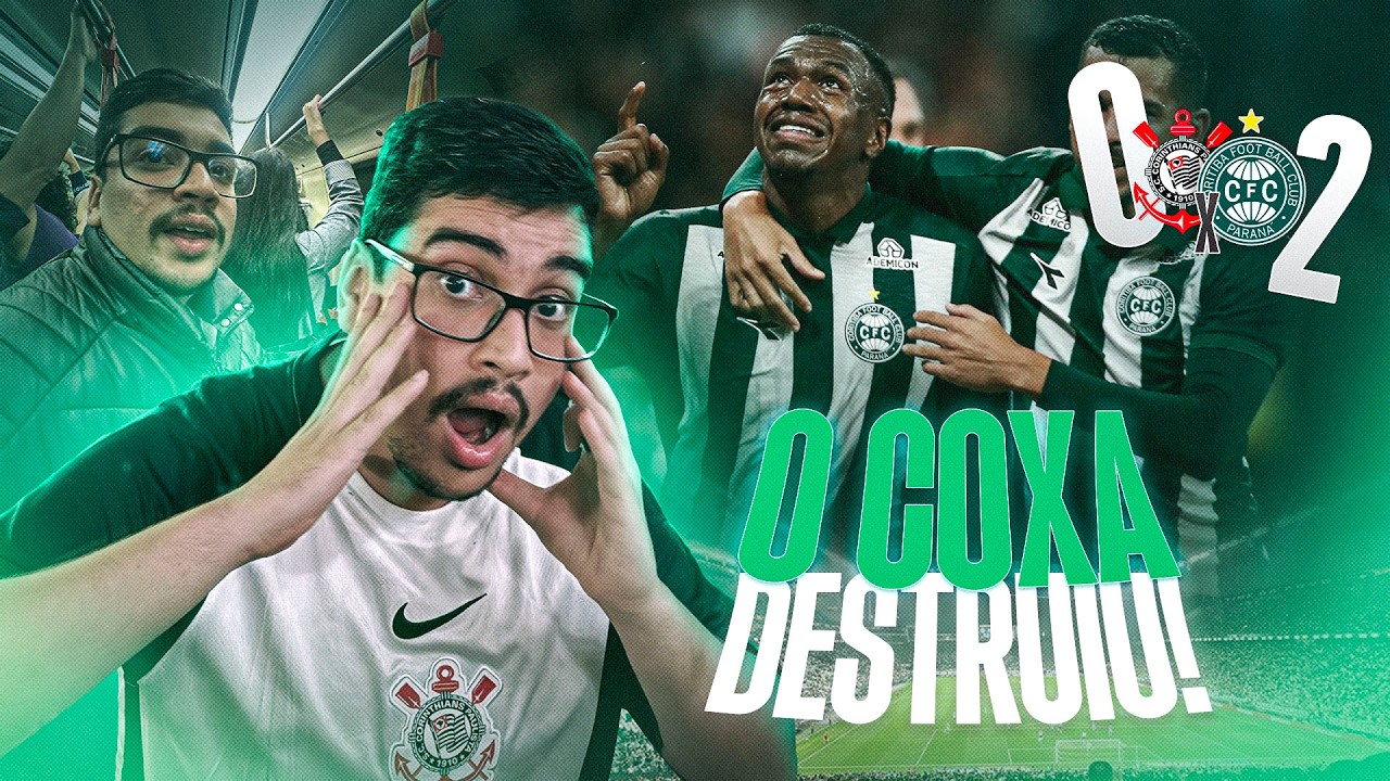 VIVI UM DIA NA TORCIDA DO CORINTHIANS! FESTA SURREAL MESMO COM A DERROTA! CORINTHIANS 0 X 2 CORITIBA