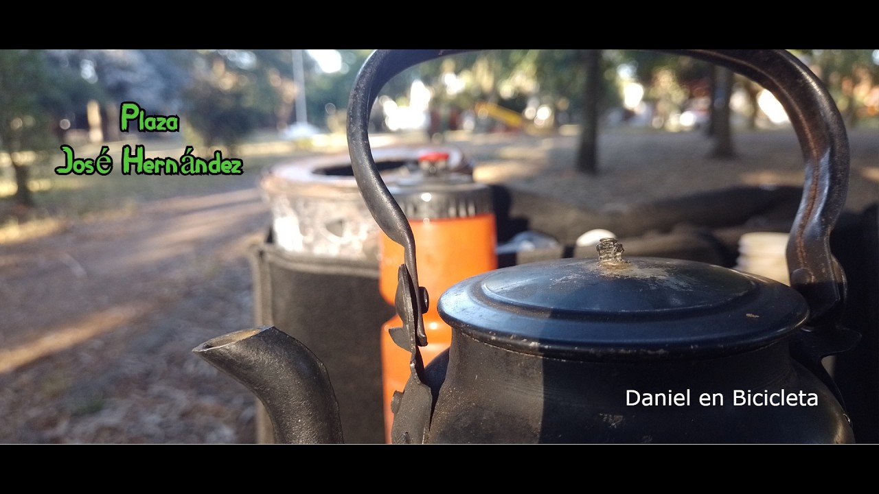 Plaza José Hernández Barrio Los Pinares-Mar del Plata-Daniel en bicicleta