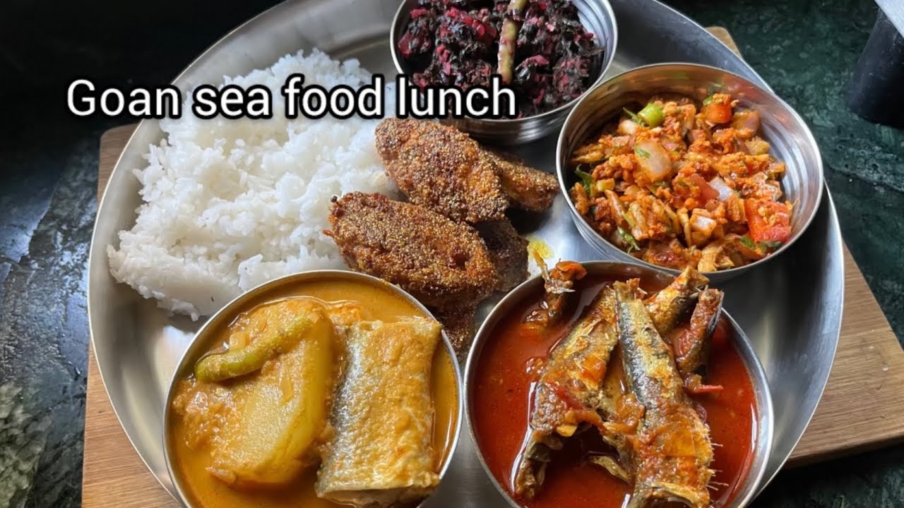 Goan sea food lunch recipe #fishfry #goanrecipe #goanseafood