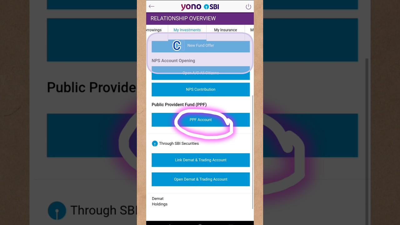 OPEN PPF ACCOUNT THROUGH YONO SBI ONLINE | SBI PPF ACCOUNT