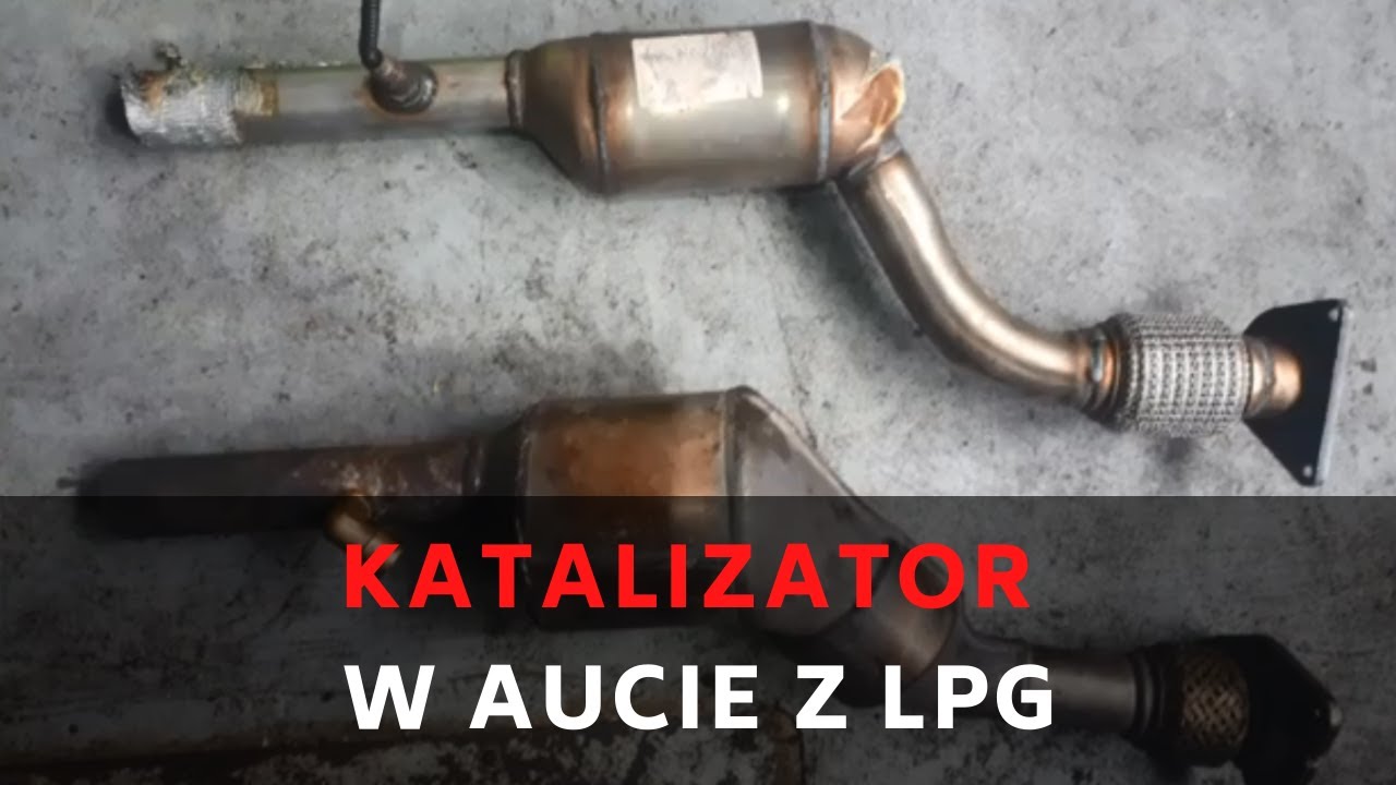Katalizator w aucie z LPG.