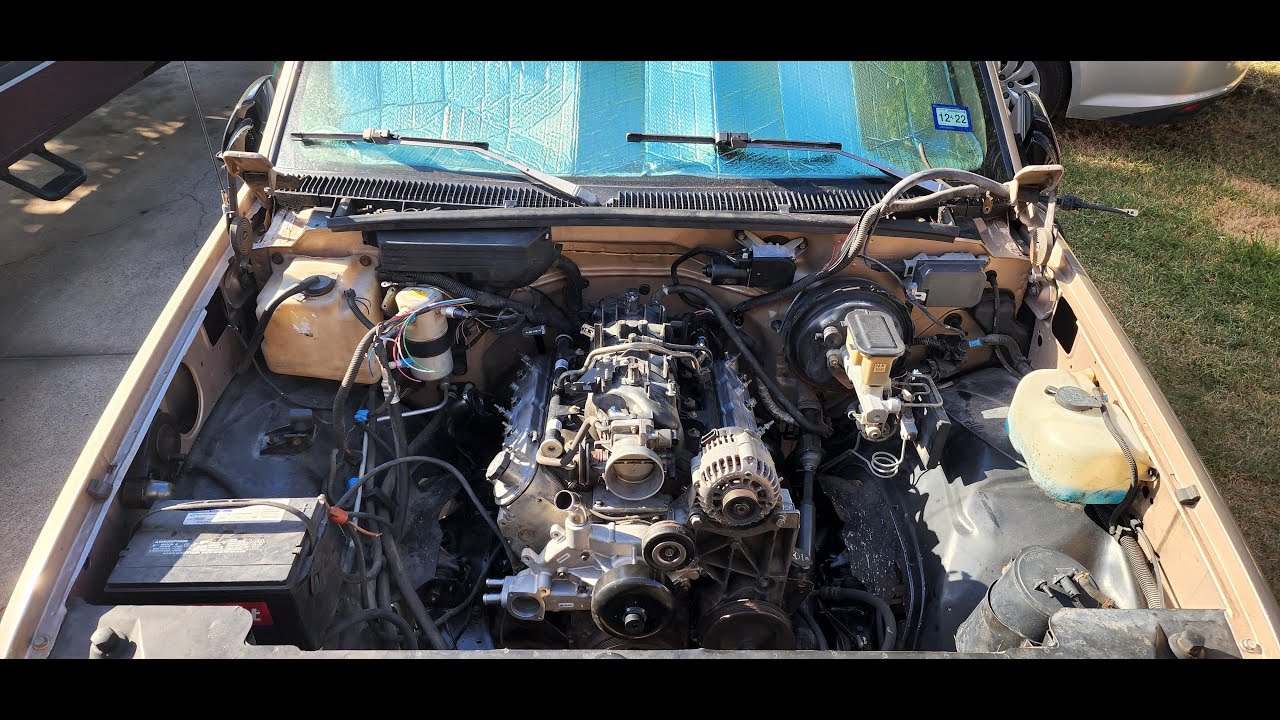 1993 OBS Chevy | Замена LS | Часть 3