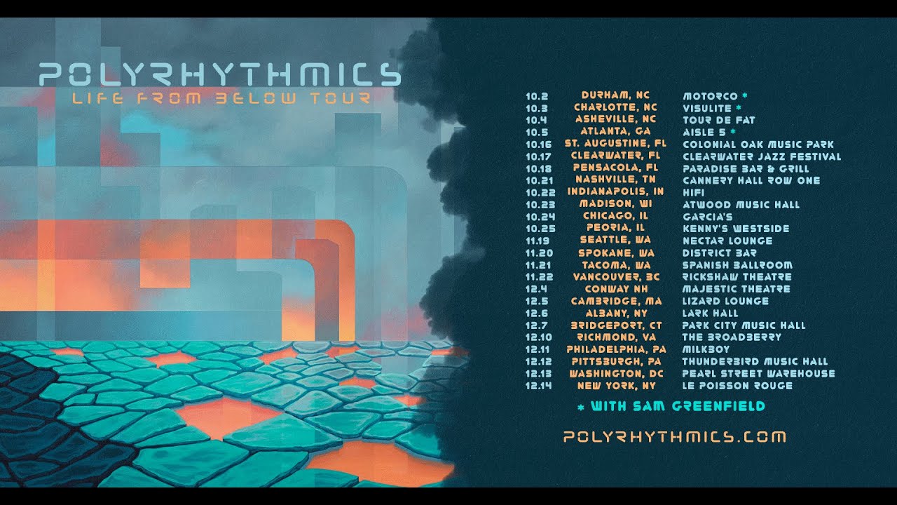 POLYRHYTHMICS, FULL LIVE MULTICAM WITH BOARD MIX, Aisle 5, Atlanta, GA, 10-5-25