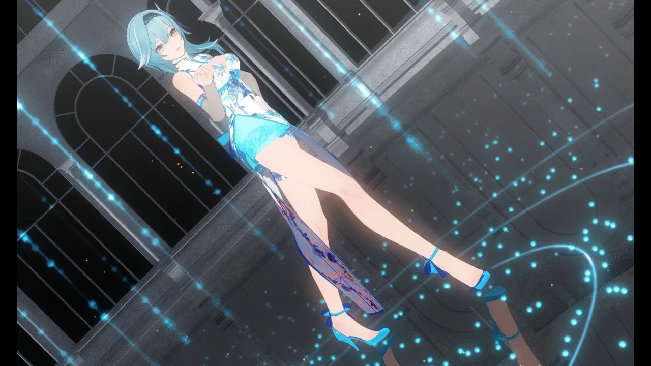 【Genshin Impact MMD／4K／60FPS】Eula【Heart Attack】