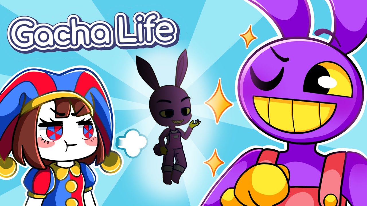 Jax e Pomni CRIANDO o Circo Digital no GACHA LIFE