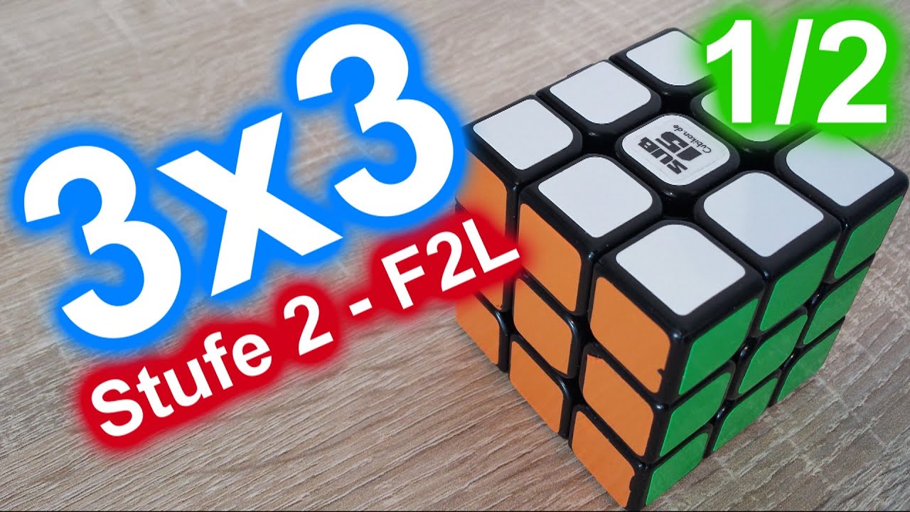 Zauberwürfel | F2L - Hauptfälle - Fridrich Methode | Teil 1 | BoaToX