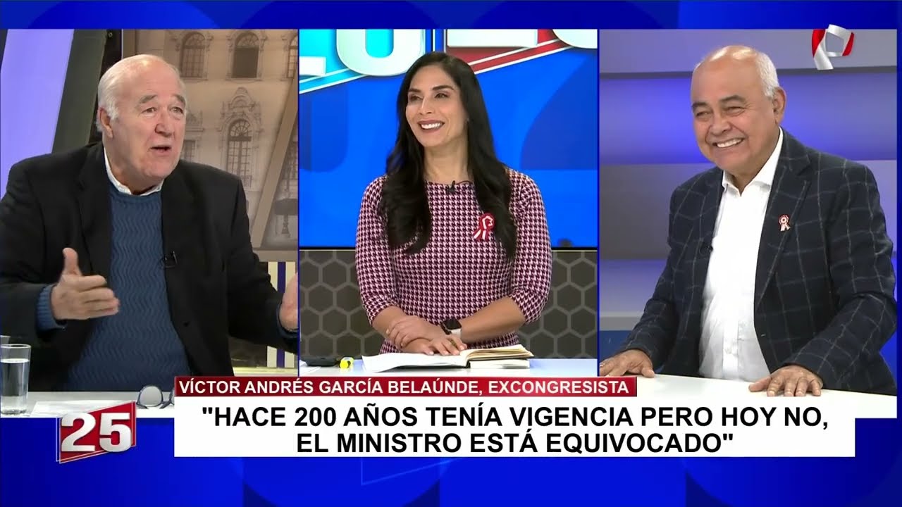 García Belaúnde arremete contra el ministro de Defensa: 