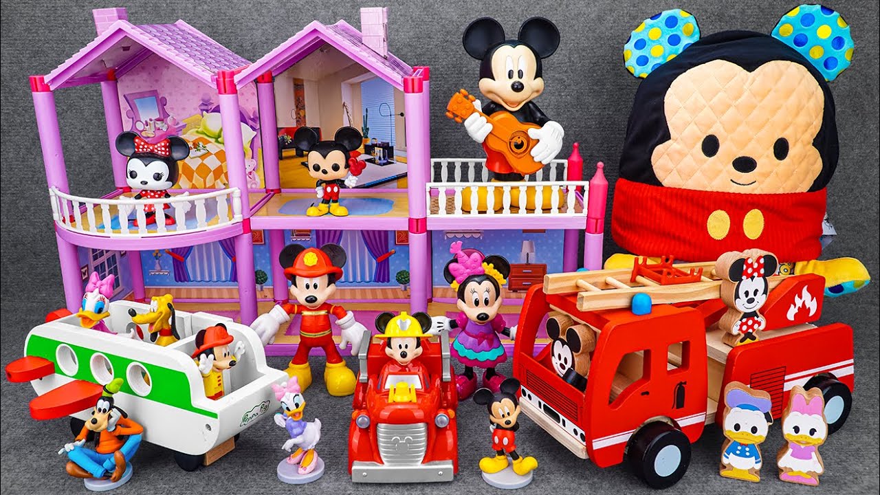 Satisfying with Unboxing Disney Junior Fire Rescue Mickey Mouse Playset | Review Toys ASMR