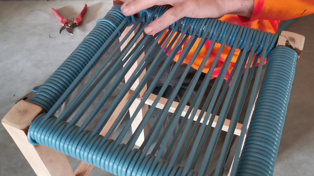 Tabouret Scoubidou DIY
