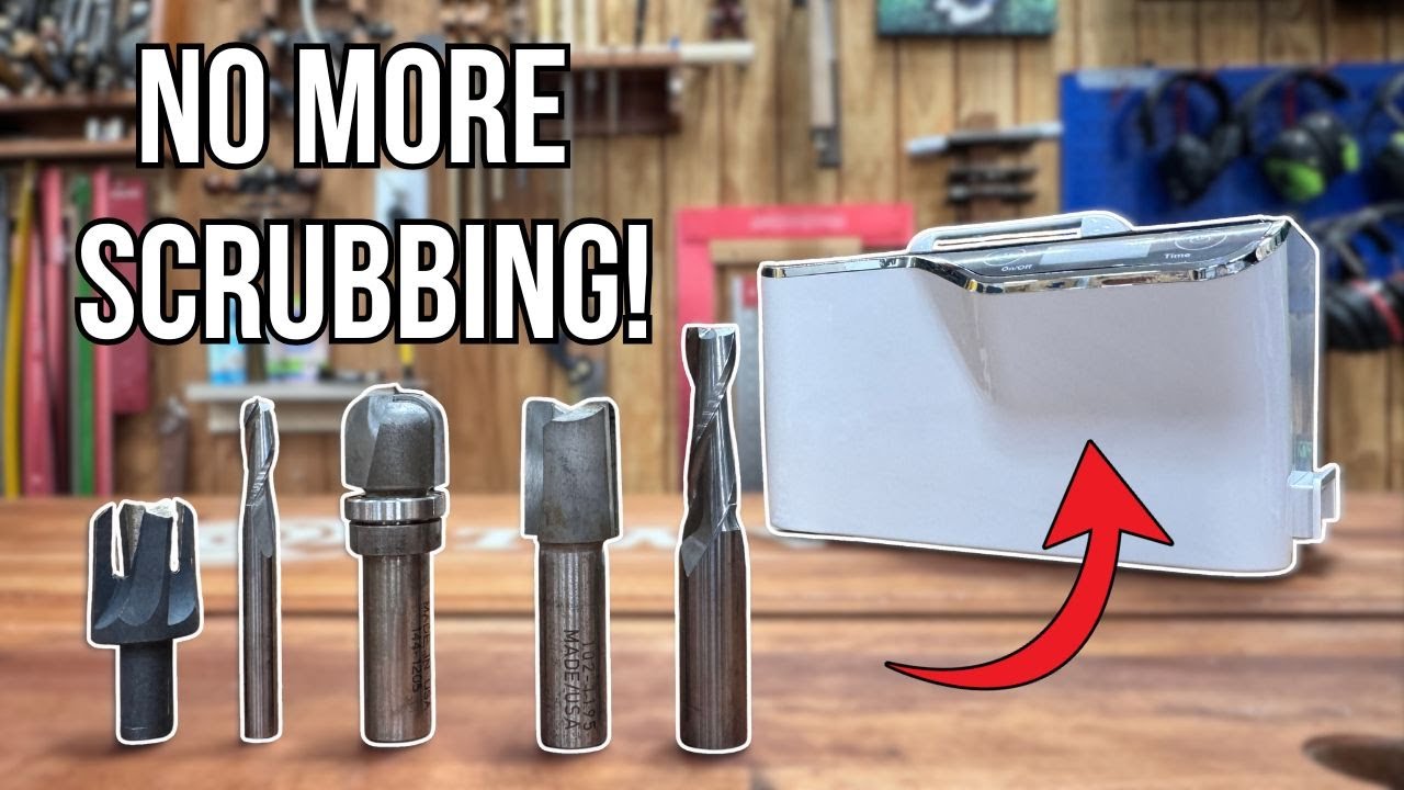 This Is the Easiest Way to Clean Saw Blades & Router Bits